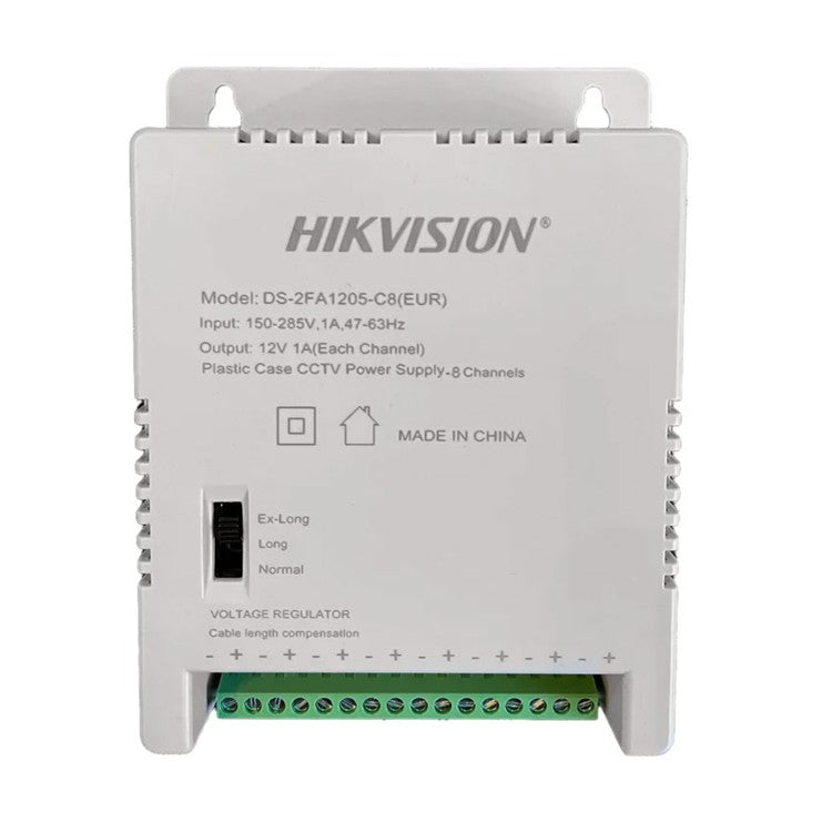 Hikvision 8-channel CCTV power supply