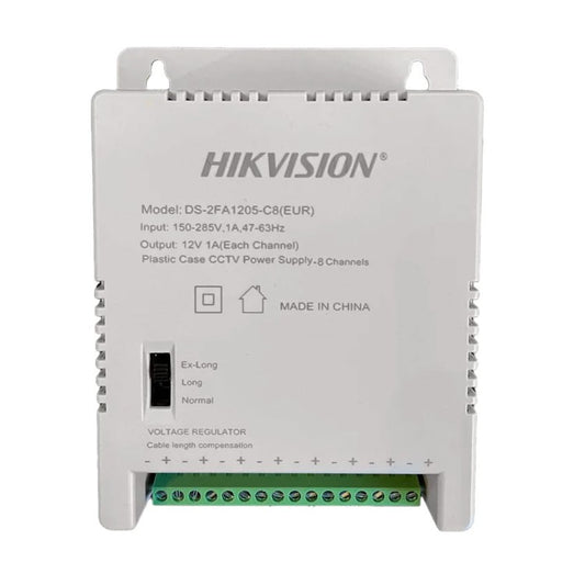 Hikvision 8-channel CCTV power supply