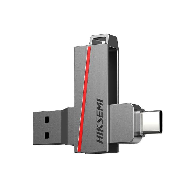 HIKSEMI E307C 128GB Dual USB Flash Drive  USB-C & USB-A, USB 3.2