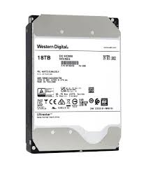 Western Digital Ultrastar DC HC550 18TB HDD – 3.5" SATA 6Gb/s, 7200 RPM, Enterprise-Class Hard Drive