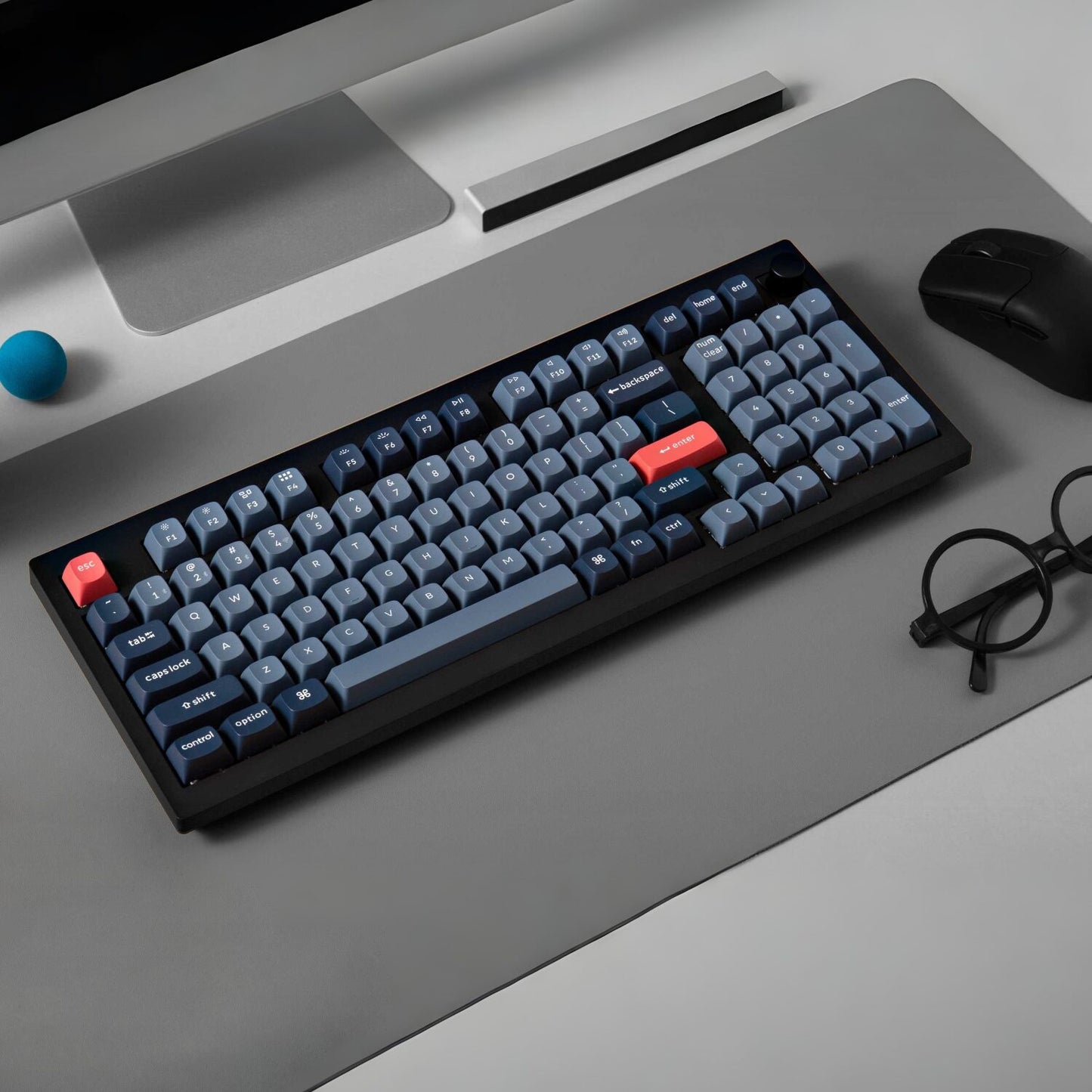 Keychron V5 Max Wireless Custom Keyboard - RED Switch