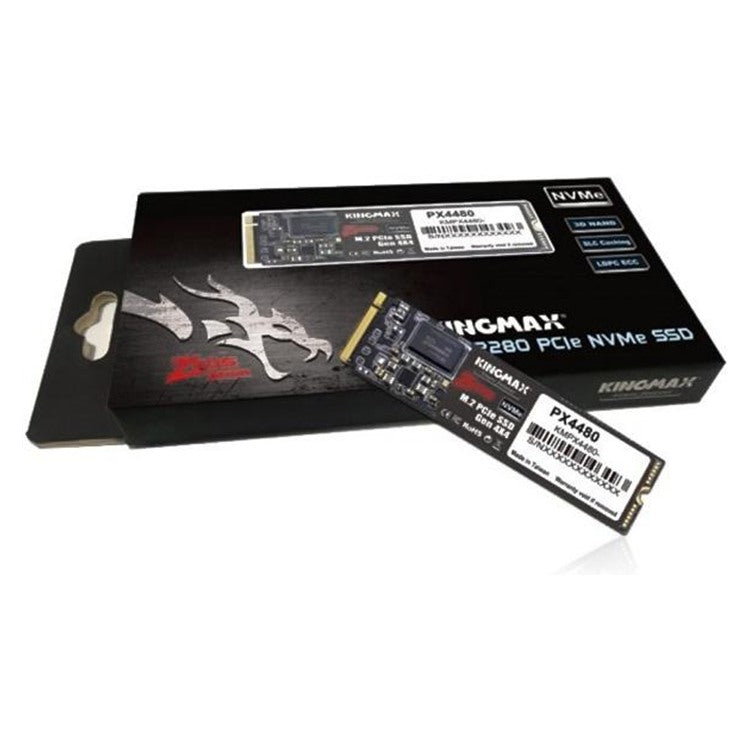 KINGMAX 500GB NVMe M.2 SSD with retail packaging