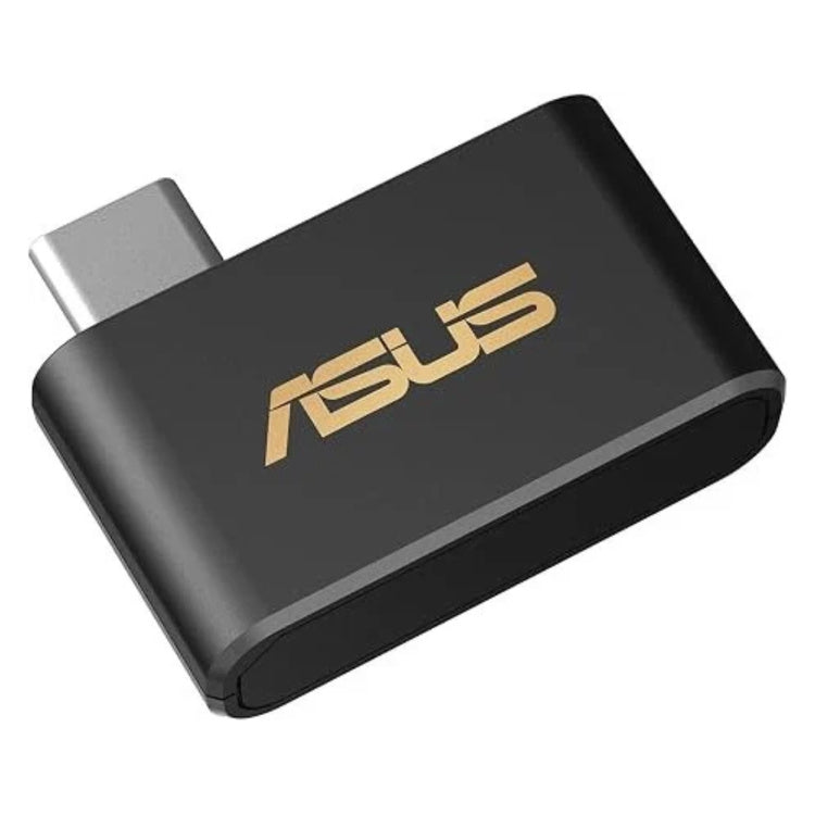 ASUS USB-BE93 Mini Wi-Fi 7 USB adapter — angled view