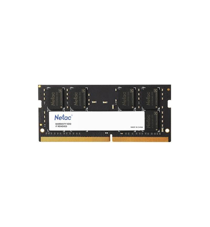 Upgrade your laptop with NETAC Basic 8GB DDR4 3200MHz SODIMM Laptop RAM for enhanced speed and multitasking.