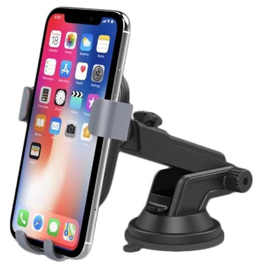 PRE-Loved Car Mount with Qi Wireless Charging - Hands-Free, Fast Charging, Secure Grip for convenient on-the-go use.