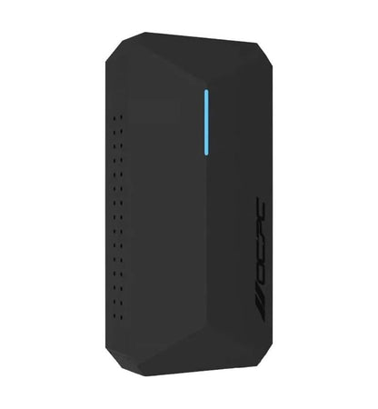 OCPC Azzurro Duo portable dual M.2 enclosure in black