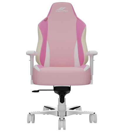 Stylish OCPC AMR‑12 Amore Kids Gaming Chair Pink – PU Leather Ergonomic Seat with 4D Armrests for Ages 5–12.