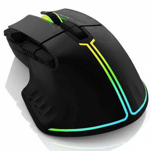 OCPC MR33 wireless mouse side profile black