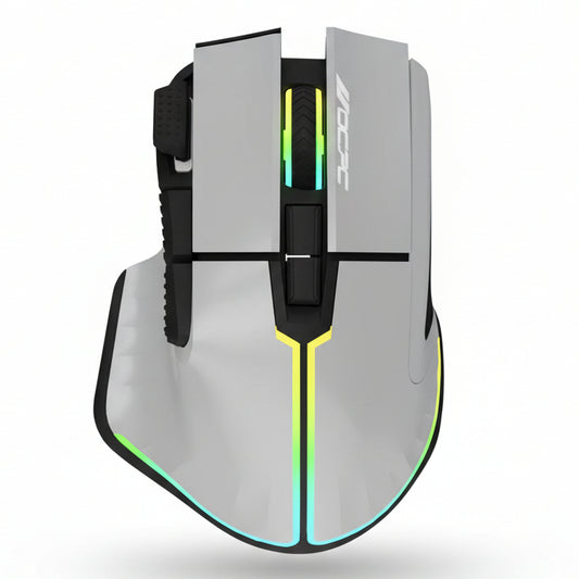 OCPC MR33 gaming mouse grey top view