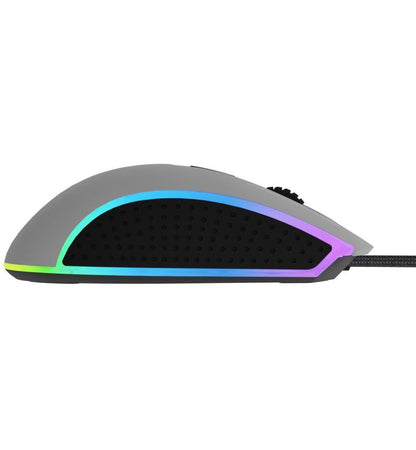OCPC MR8 Professional 7D USB Gaming Mouse – 1200–7200 DPI Precision, RGB Breathing Light