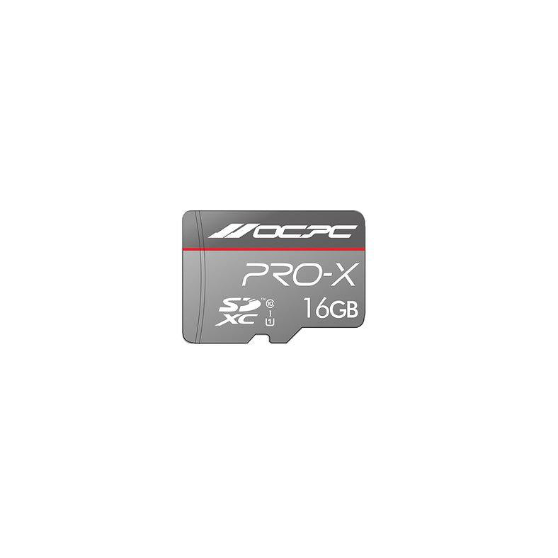 OCPC PRO-X 16GB microSDHC UHS-I Memory Card with SD Adapter