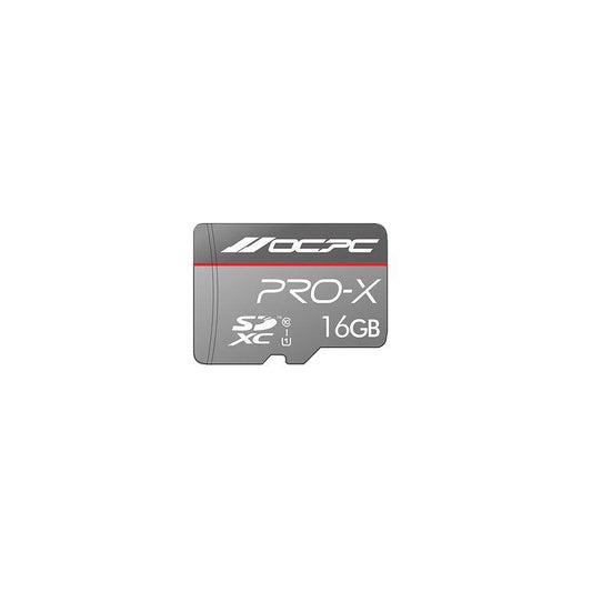 OCPC PRO-X 16GB microSDHC UHS-I Memory Card with SD Adapter