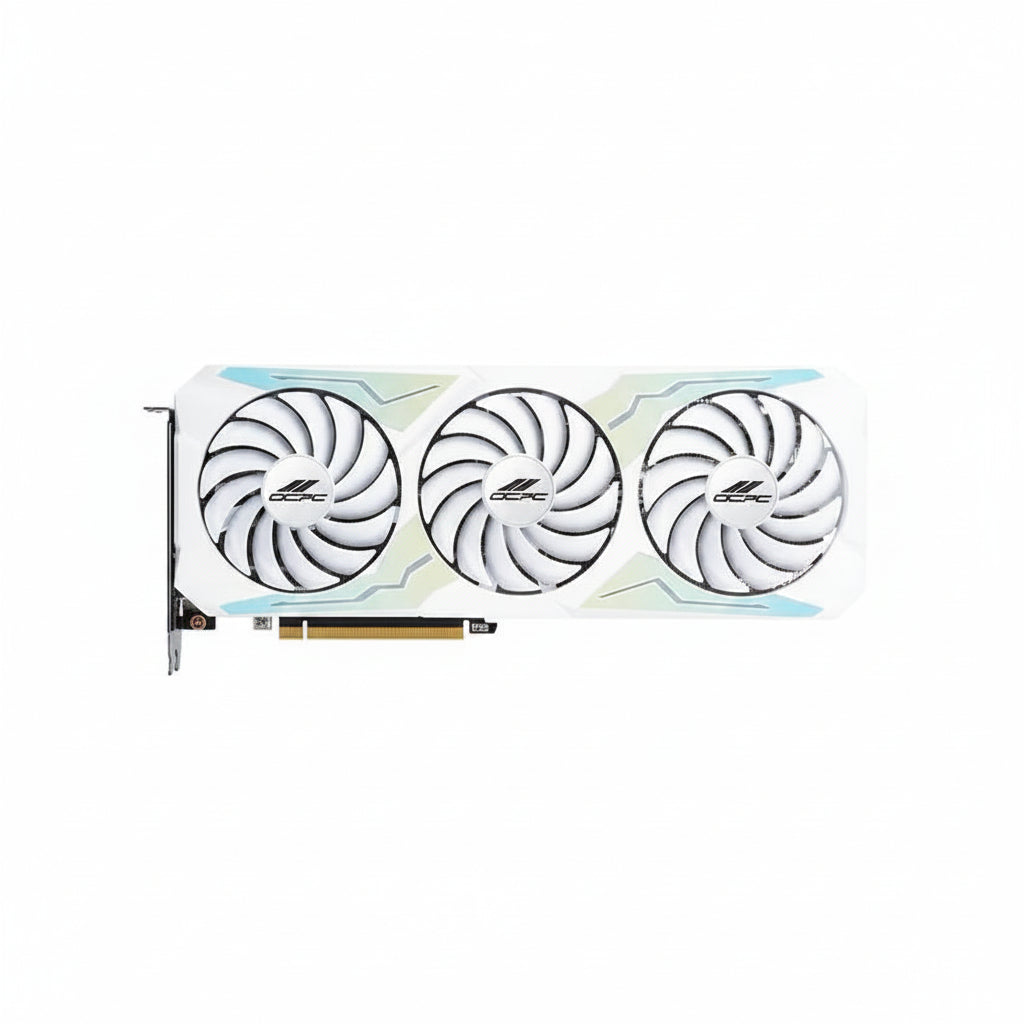 OCPC GeForce RTX 3070 Ti XE White 8GB GDDR6X Graphics Card