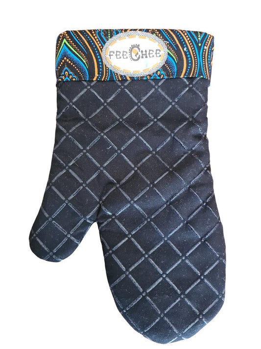 OVEN MITT - BLACK