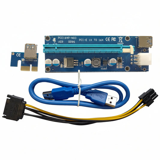 PCI-E Riser Card with 6-Pin Power