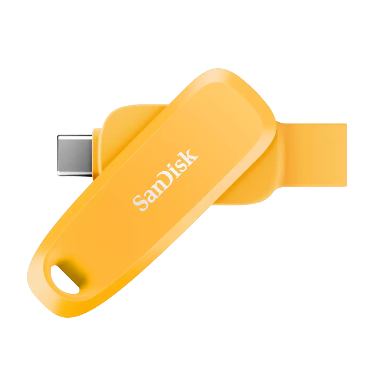 SanDisk Ultra Dual Drive Luxe USB Type-C 32GB Flash Drive Yellow Daffodil