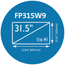 M-Link PSP31 31.5" Monitor Privacy Screen Filter
