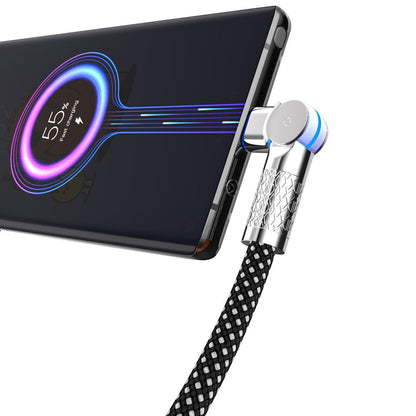 M-Link 240W USB-C to USB-C 90° Rotation Cable - 2m