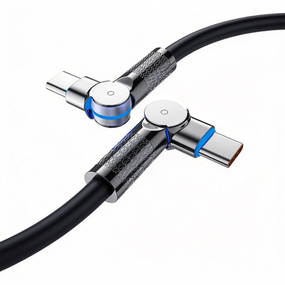 M-Link RCC60 60W USB-C to USB-C Flexible Rotation Cable - 2m