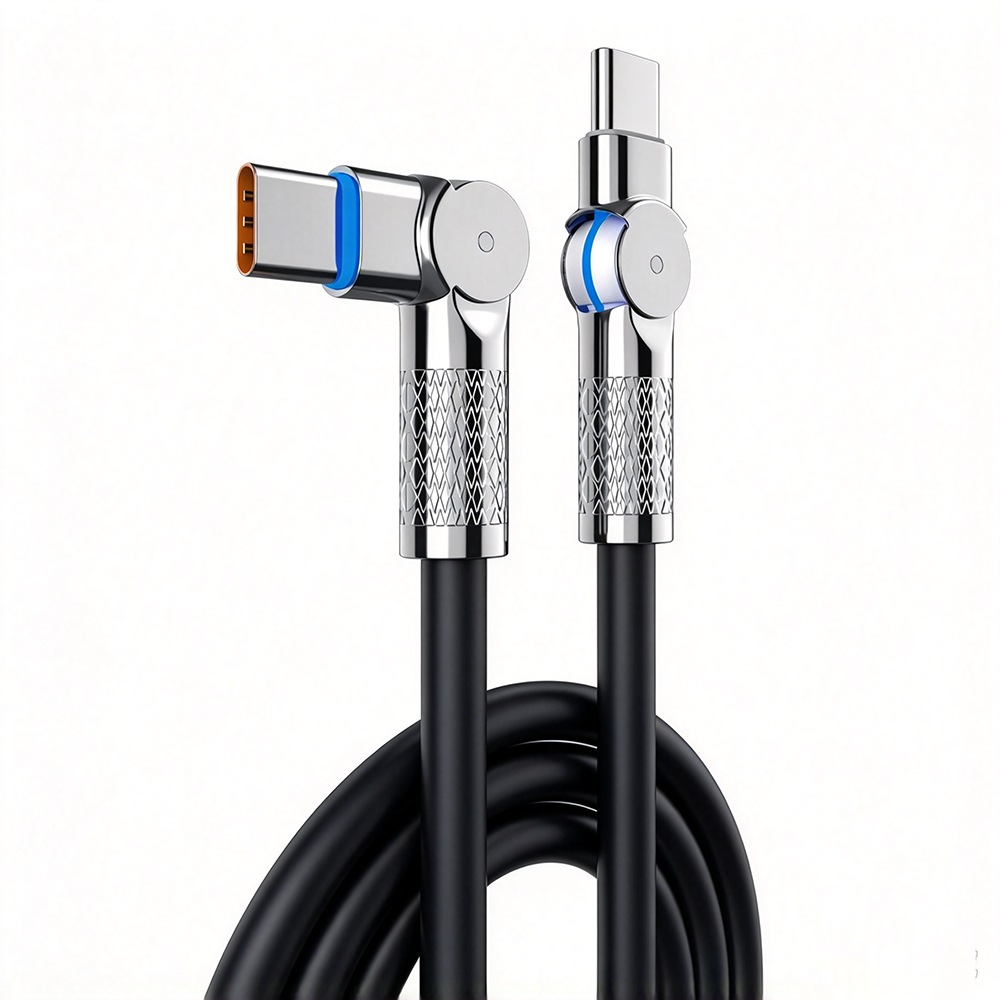 M-Link RCC60 60W USB-C to USB-C Flexible Rotation Cable - 2m