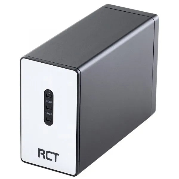 RCT 2.5'' 2 bay RAID SATA3 TO USB 3.0 external enclosure