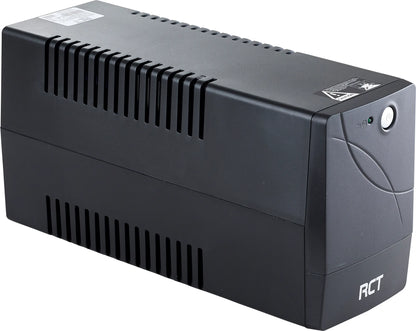 RCT 850VA LINE-INTERACTIVE UPS 510W WITH SA WALL SOCKETS - 1 X TYPE M 2 X TYPE N. BATTERY 6 MONTH WARRANTY ONLY!