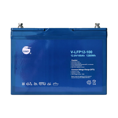 SENRY V-LFP12-100 12V 100Ah Lithium Iron Phospate battery 3YR Warranty 3000 Cylces at 80%DOD