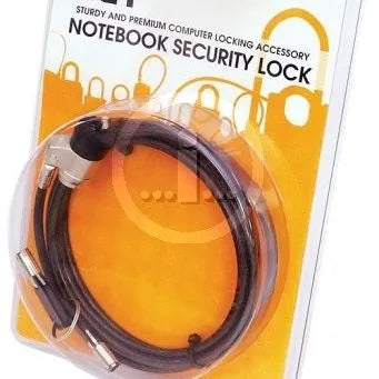 RCT master keyed notebook security lock; T-Bar compatible; 1.8m