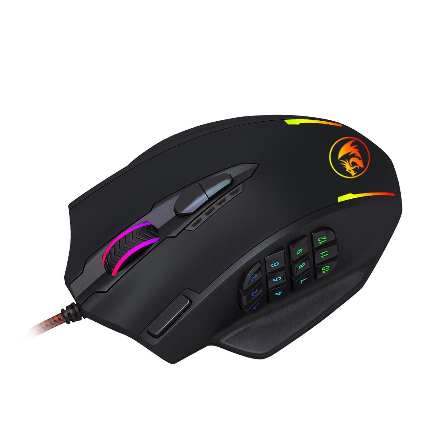 OPEN: IMPACT 12400DPI MMO GAMING MOUS