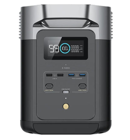 Discover reliable energy with the PRE-Loved EcoFlow DELTA 2 Portable Power Station – 1024Wh, 1800W, Solar Ready, Fast Charging.