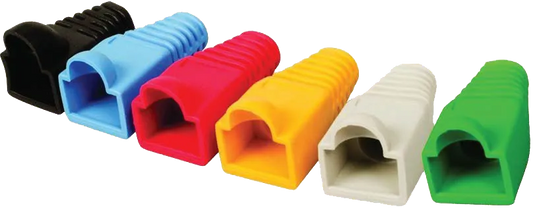 RCT- CAT5 BOOT SLEEVES RJ45  50PCS