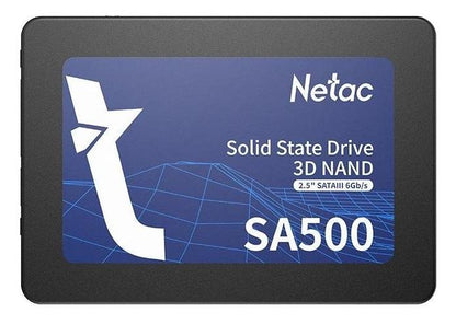 Netac SA500 2.5" SSD 240GB – SATA III 6Gb/s Internal Solid State Drive, High-Speed, Reliable Storage, blue label