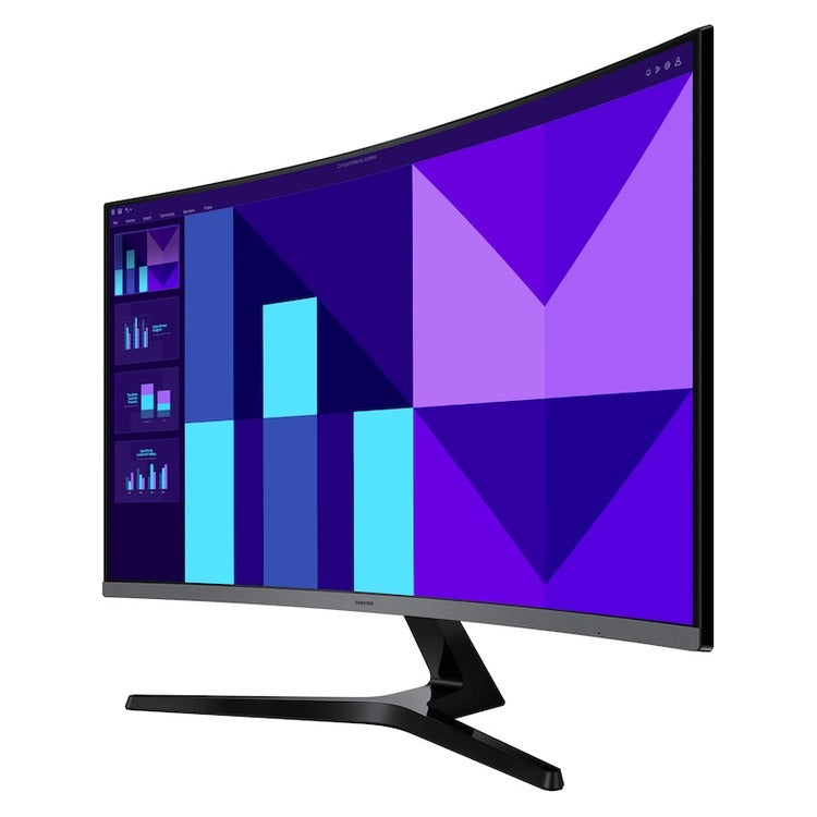 Samsung S39GD curved monitor side angle