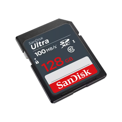 SanDisk Ultra 128GB SDXC UHS-I Memory Card – Class 10, 120MB/s – Full HD Video, Camera-Ready | TechStore