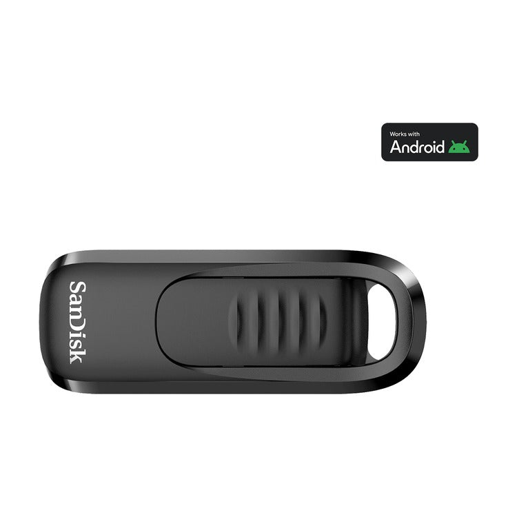 SanDisk Ultra Slider 1TB USB-C flash drive SDCZ480-1T00-G46 front view