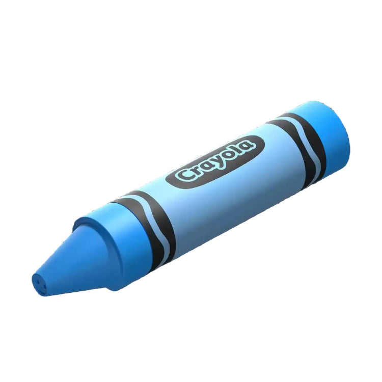 Cerulean Blue SanDisk Crayola USB-C flash drive, 128GB capacity, model SDCZIC-128G-G46B