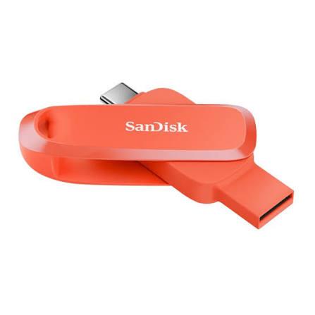 SanDisk Phone Drive for Android 64GB Dual USB Flash Drive – Nasturtium Orange — additional image 2