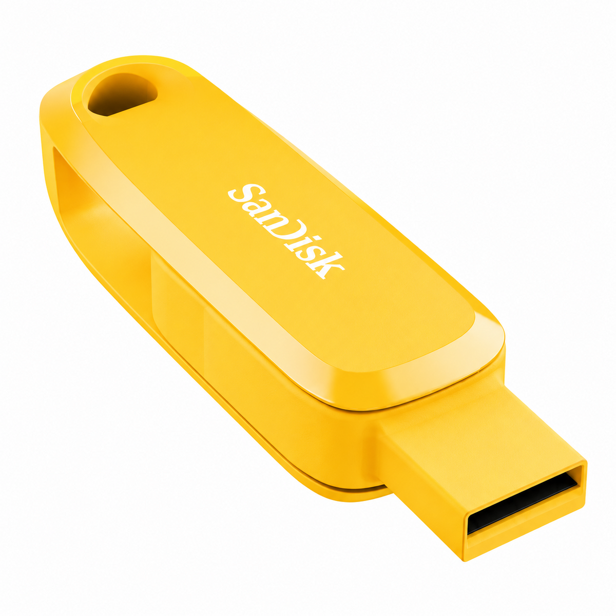 SanDisk Phone Drive 128GB USB-C & USB-A Flash Drive - Yellow Daffodil