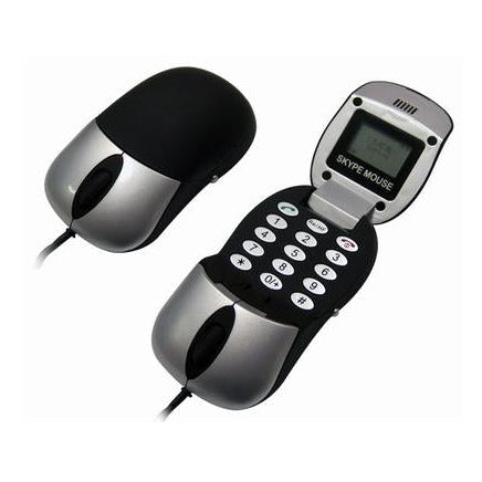 USB Optical Mouse with Skype Phone