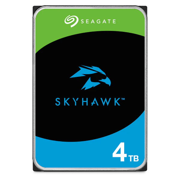 Seagate SkyHawk ST4000VX016 4TB Surveillance Hard Drive – 3.5\", SATA 6Gb/s, 24×7 Reliability