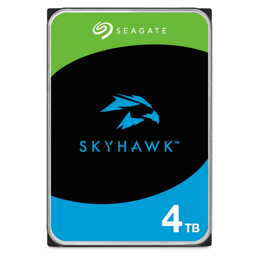 Seagate SkyHawk ST4000VX016 4TB Surveillance Hard Drive – 3.5\", SATA 6Gb/s, 24×7 Reliability