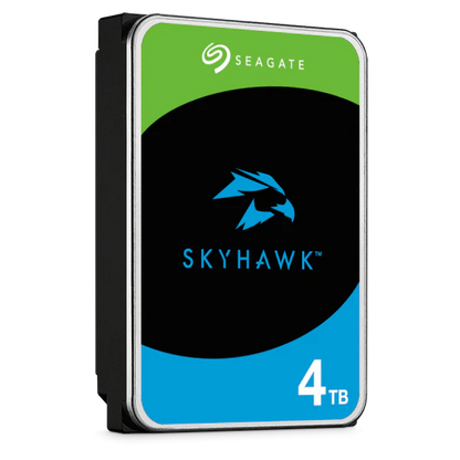 Seagate SkyHawk ST4000VX016 4TB Surveillance Hard Drive – 3.5", SATA 6Gb/s, 24×7 Reliability