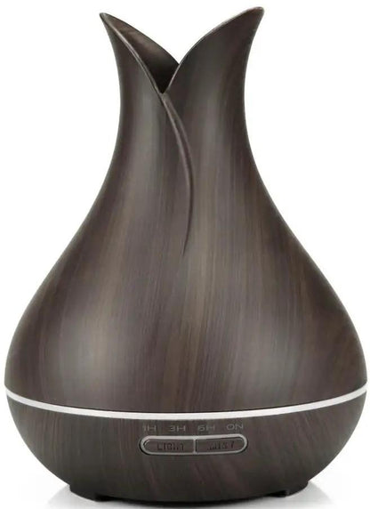 Experience tranquility with the 400ml Tulip Aromatherapy Diffuser – Relaxing Essential Oil Humidifier, perfect for any space.