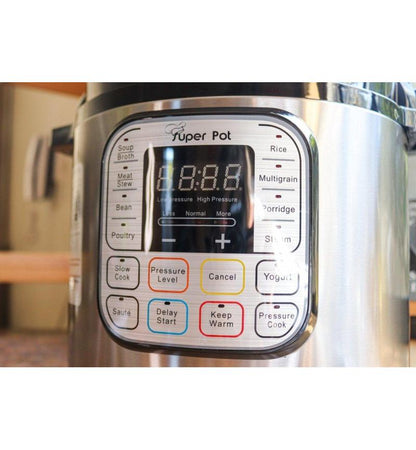 PRE-Loved Silkinder Multi-Cooker – 14 Programs, Aluminium Pot! Perfect for versatile cooking and kitchen efficiency.