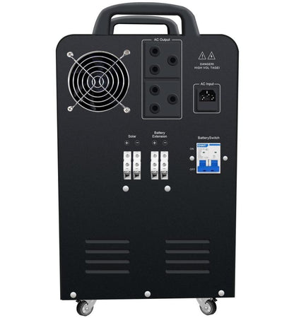 TBYTE 1000W Power Inverter with 12V 100Ah Battery – Pure Sine Wave for Home ensures reliable off-grid power anywhere.