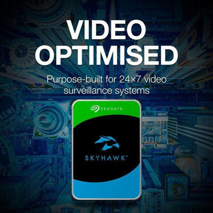 Seagate SkyHawk 256MB Cache 3.5 inch Internal Surveillance HDD - 8TB