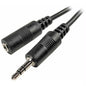 Microworld 5.0M Audio Extension Cable Male to Female 3.5mm - Black