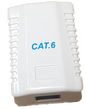 RCT- CAT6 WALLBOX SINGLE PORT