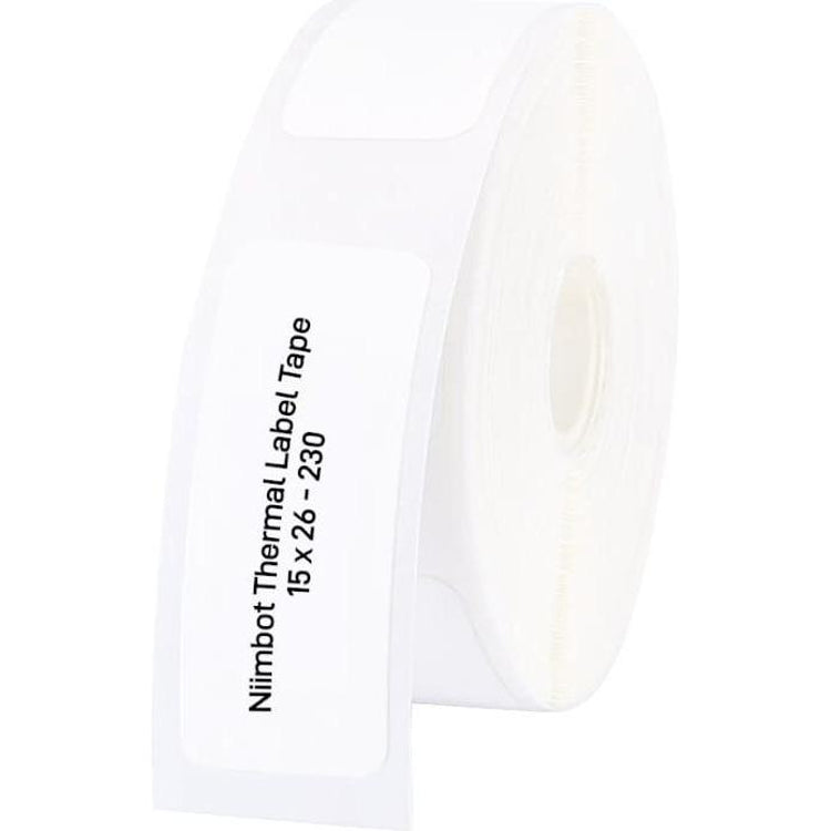 NIIMBOT Thermal Label 15 x 26mm, 230 Labels - White – view 1