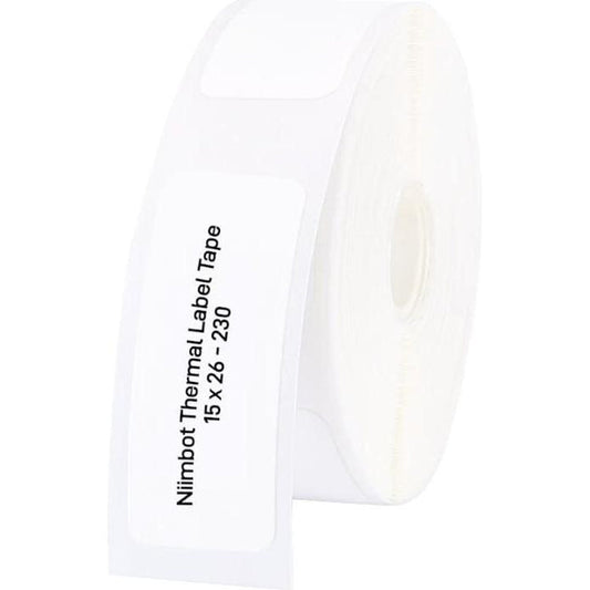 NIIMBOT Thermal Label 15 x 26mm, 230 Labels - White – view 1